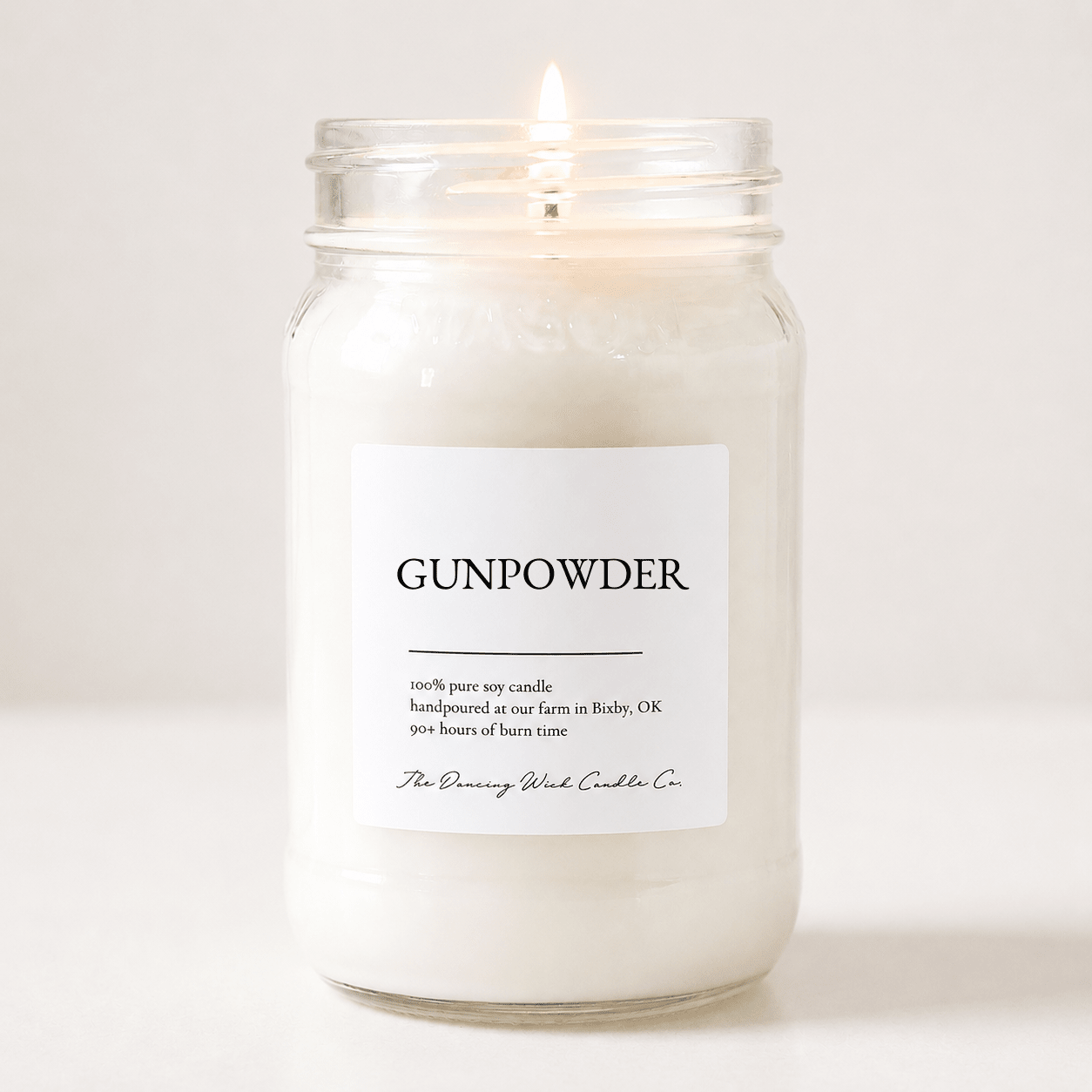 Gunpowder - TDW Signature Candle - The Dancing Wick