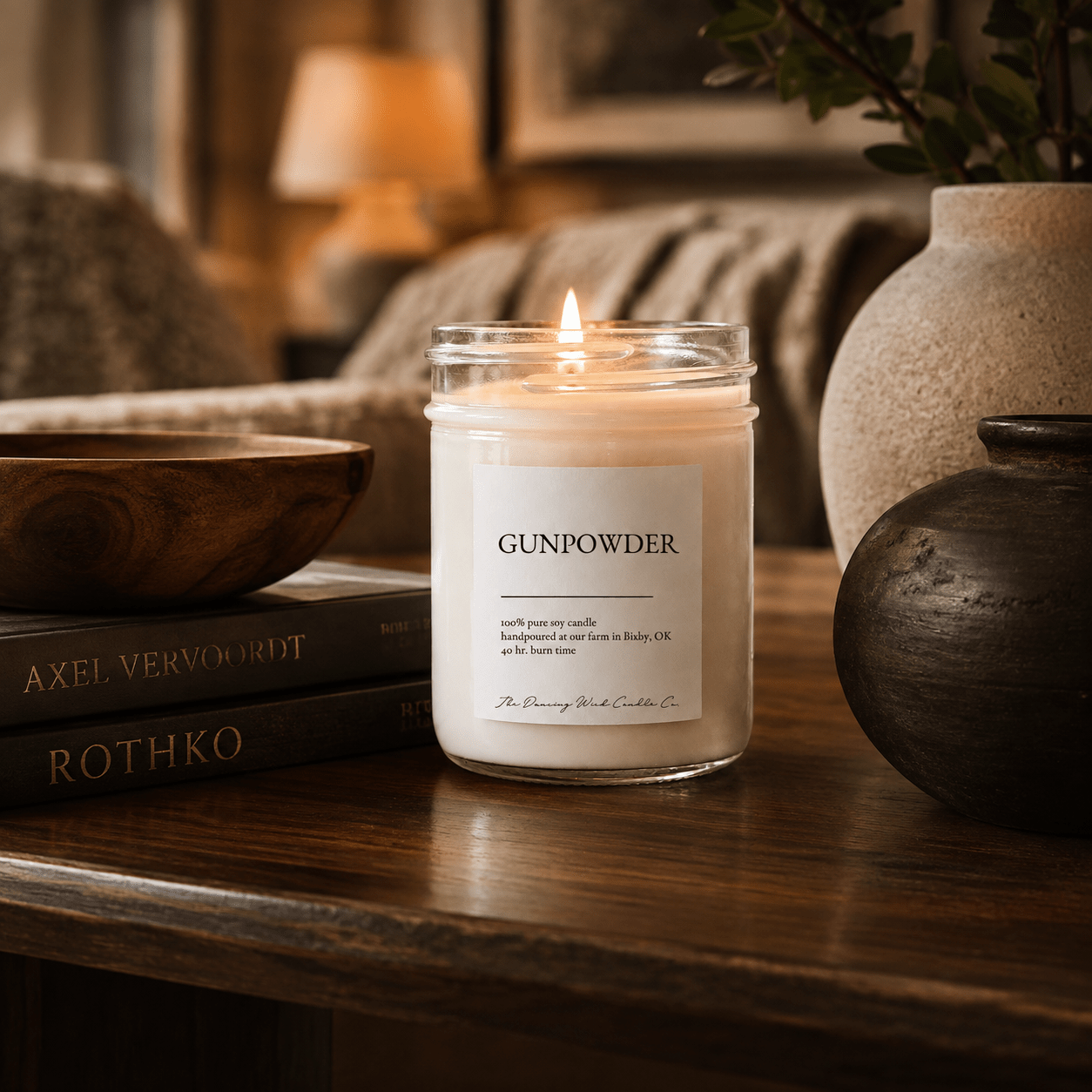 Gunpowder - TDW Signature Candle - The Dancing Wick