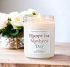 Happy 1st Mother's Day Candle - The Dancing Wick
