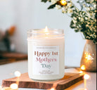 Happy 1st Mother's Day Candle - The Dancing Wick