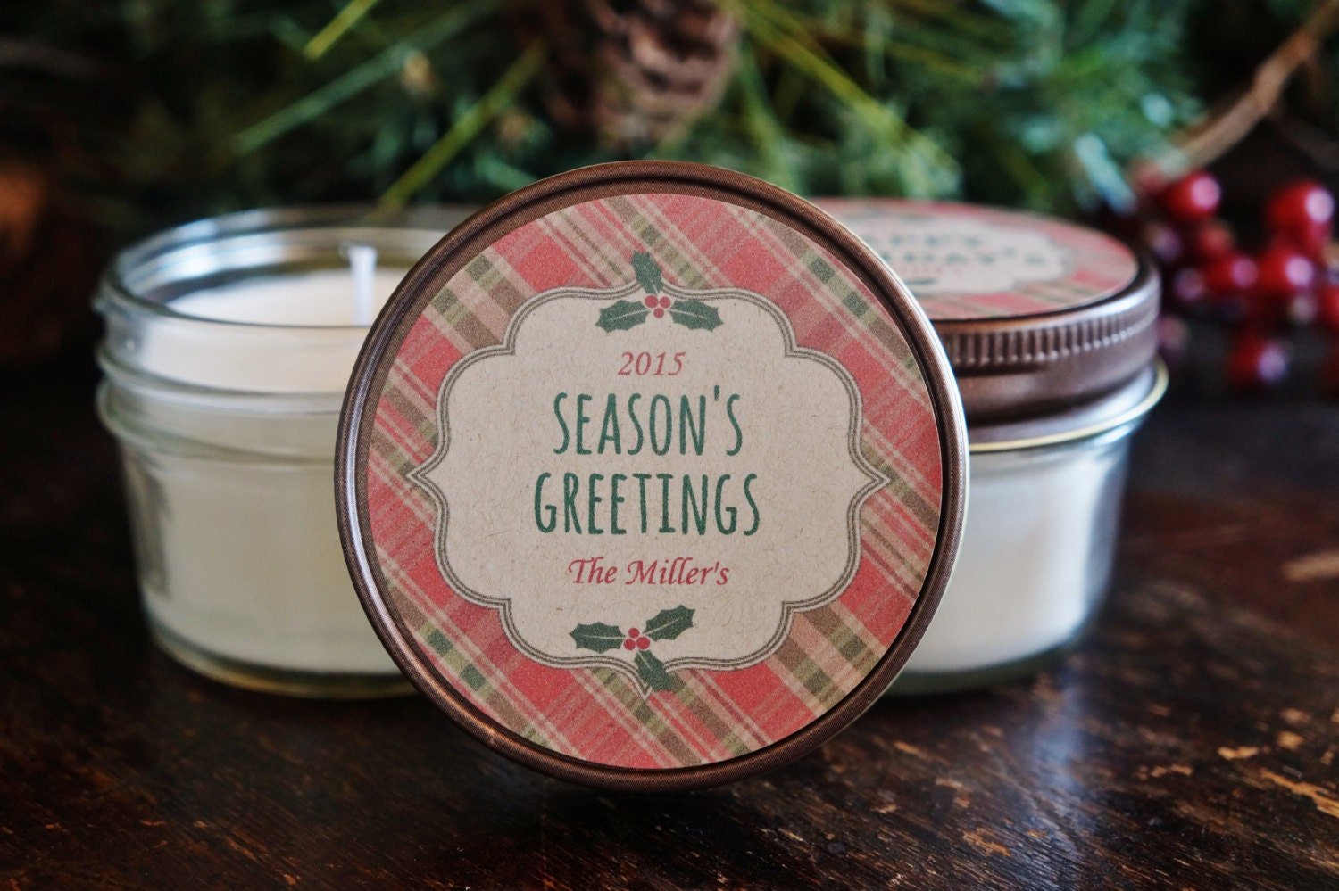 Have Yourself a Merry Little Christmas Favors - The Dancing Wick