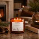Hearthside - 3 Wick Christmas Tumbler Candle - The Dancing Wick