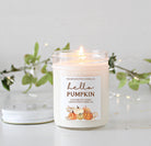 Hello Pumpkin Fall Candle - The Dancing Wick