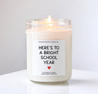 Here’s to a Bright School Year Candle - The Dancing Wick