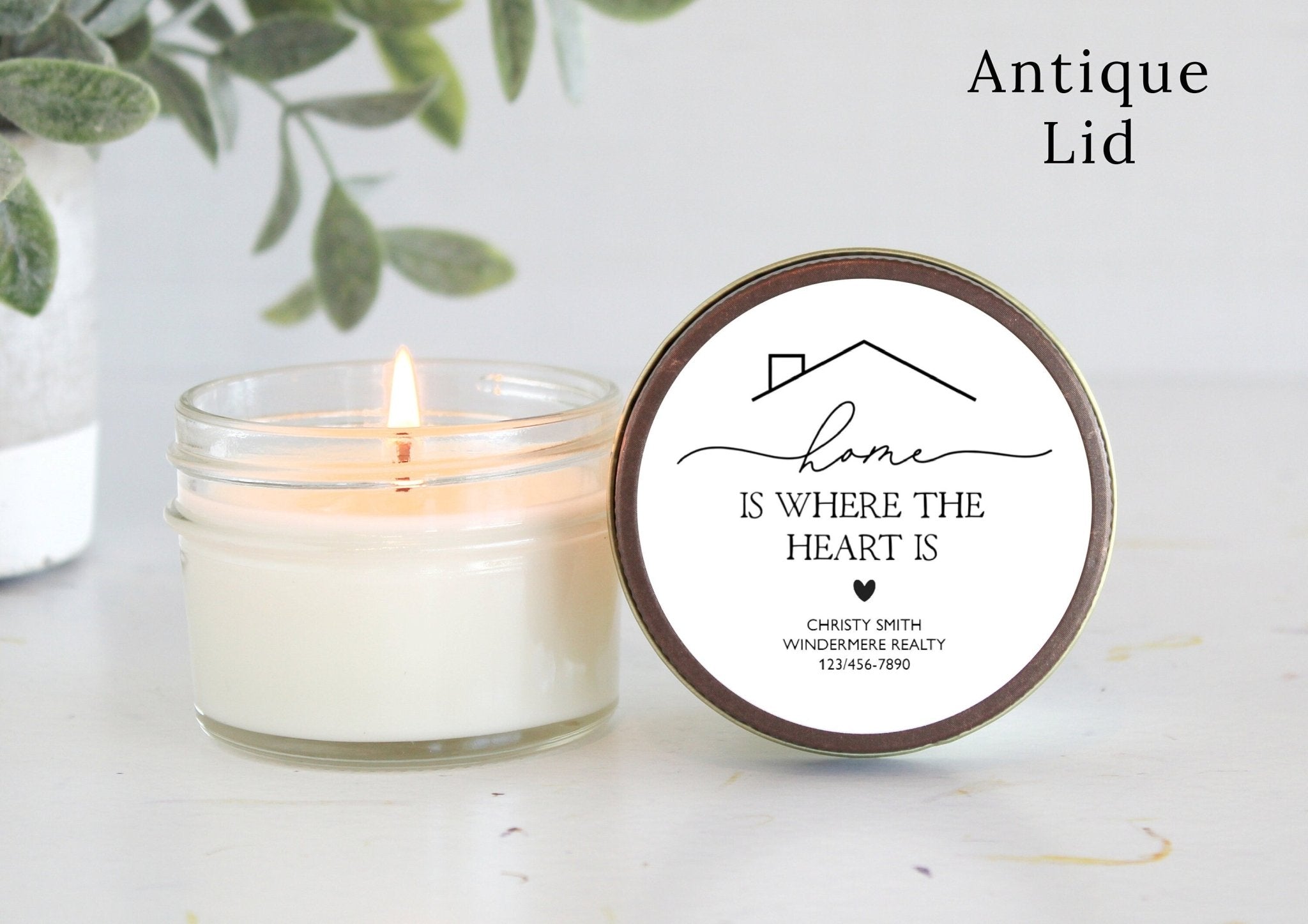 Home is Where the Heart Is Favors - The Dancing Wick