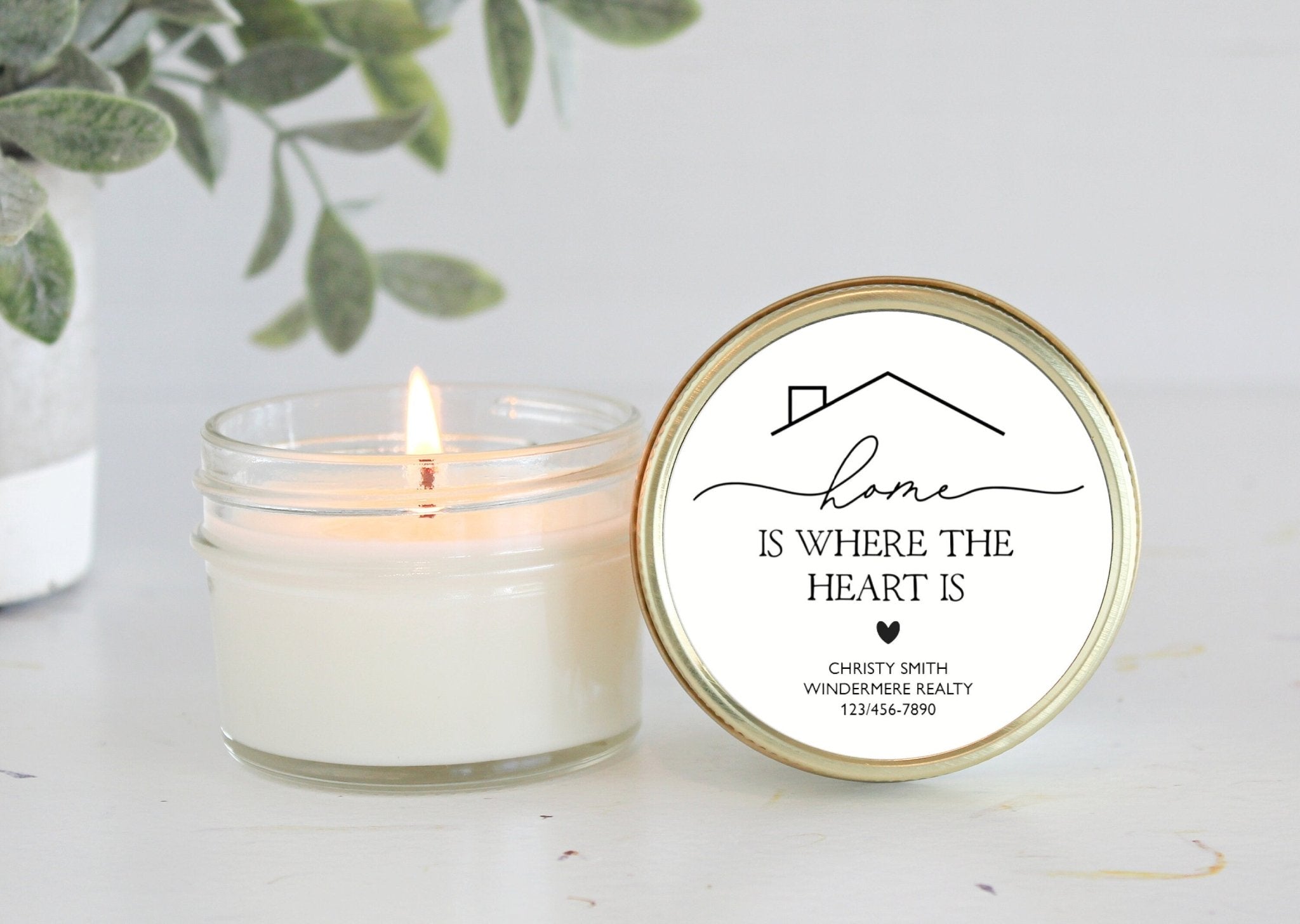 Home is Where the Heart Is Favors - The Dancing Wick