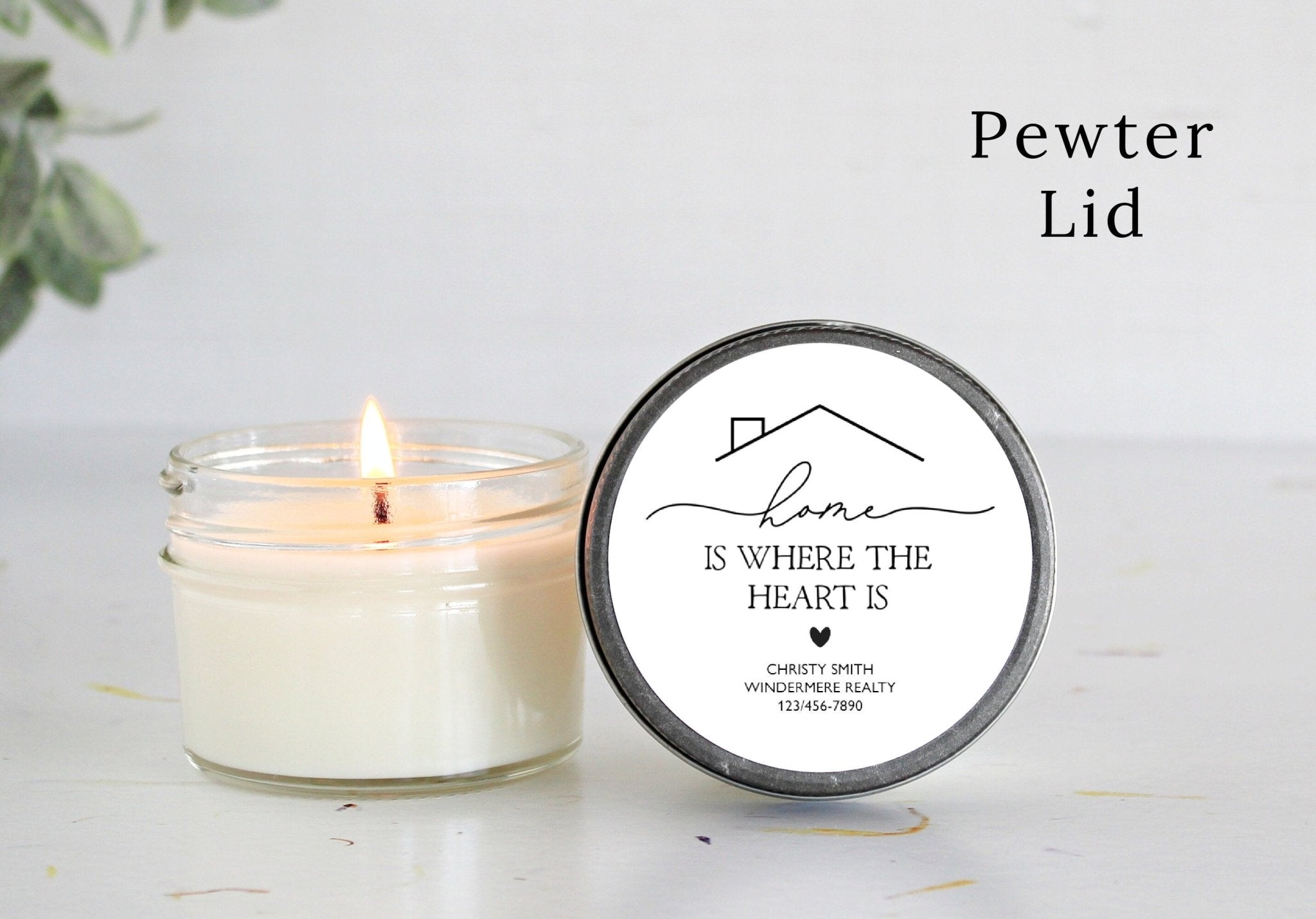 Home is Where the Heart Is Favors - The Dancing Wick