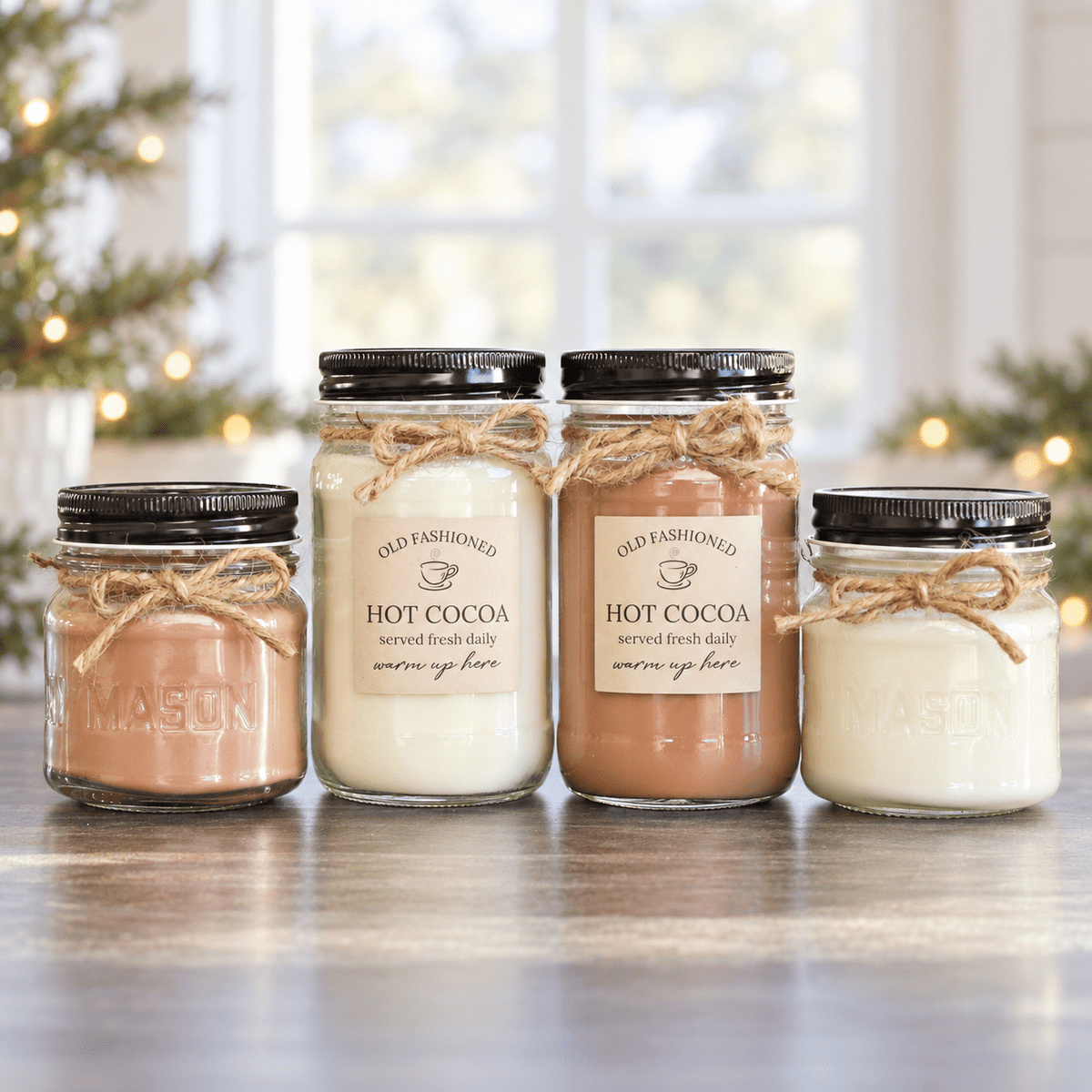 Hot Cocoa Soy Candle - The Dancing Wick