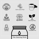 Hydrangea Bridal Shower Favors - The Dancing Wick