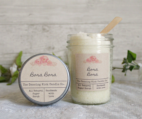 All Natural Handmade Sugar Scrub