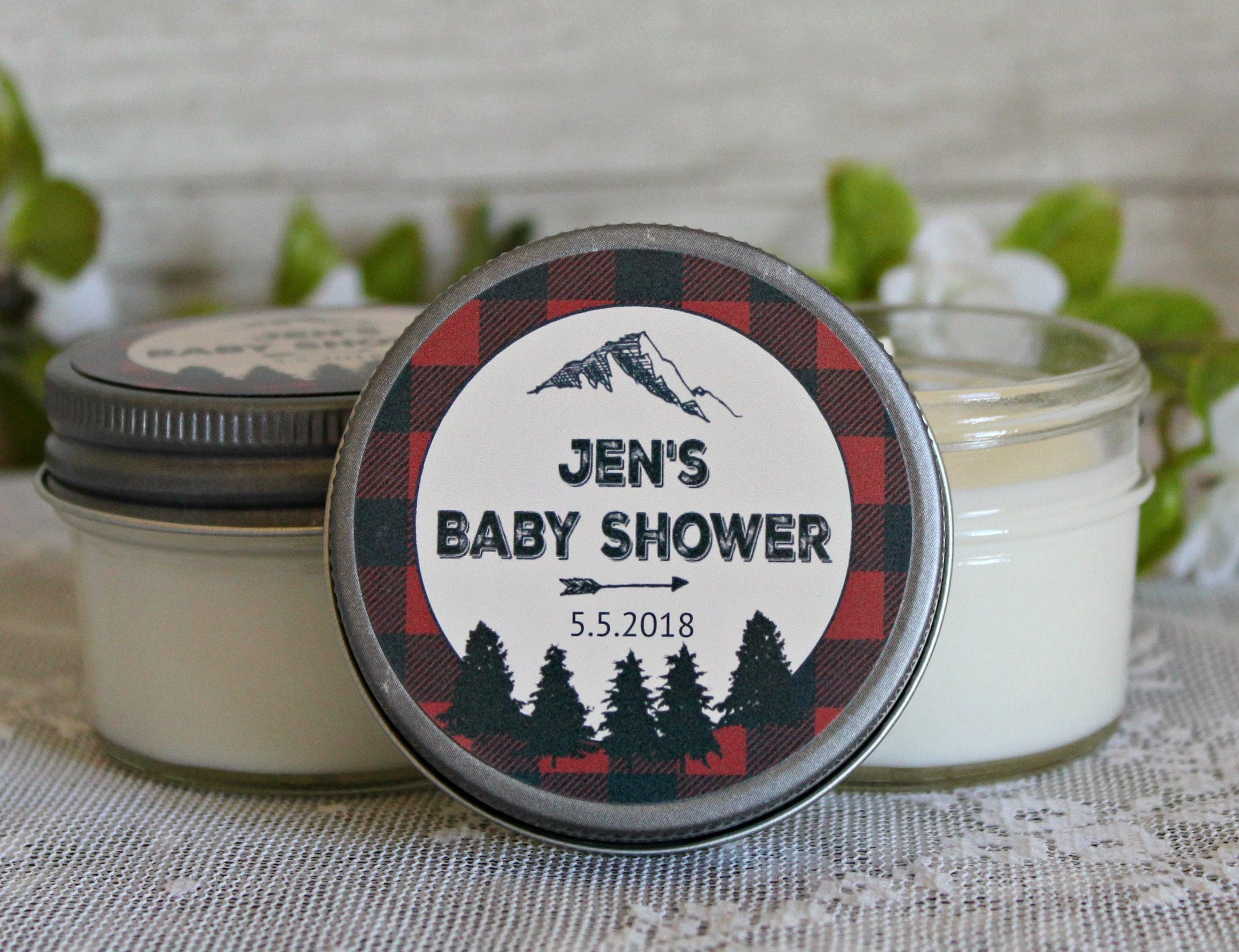 Lumberjack Baby Shower Favor