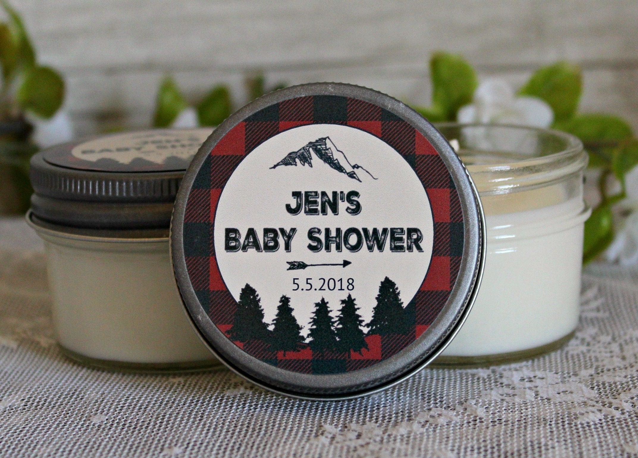 Lumberjack Baby Shower Favor