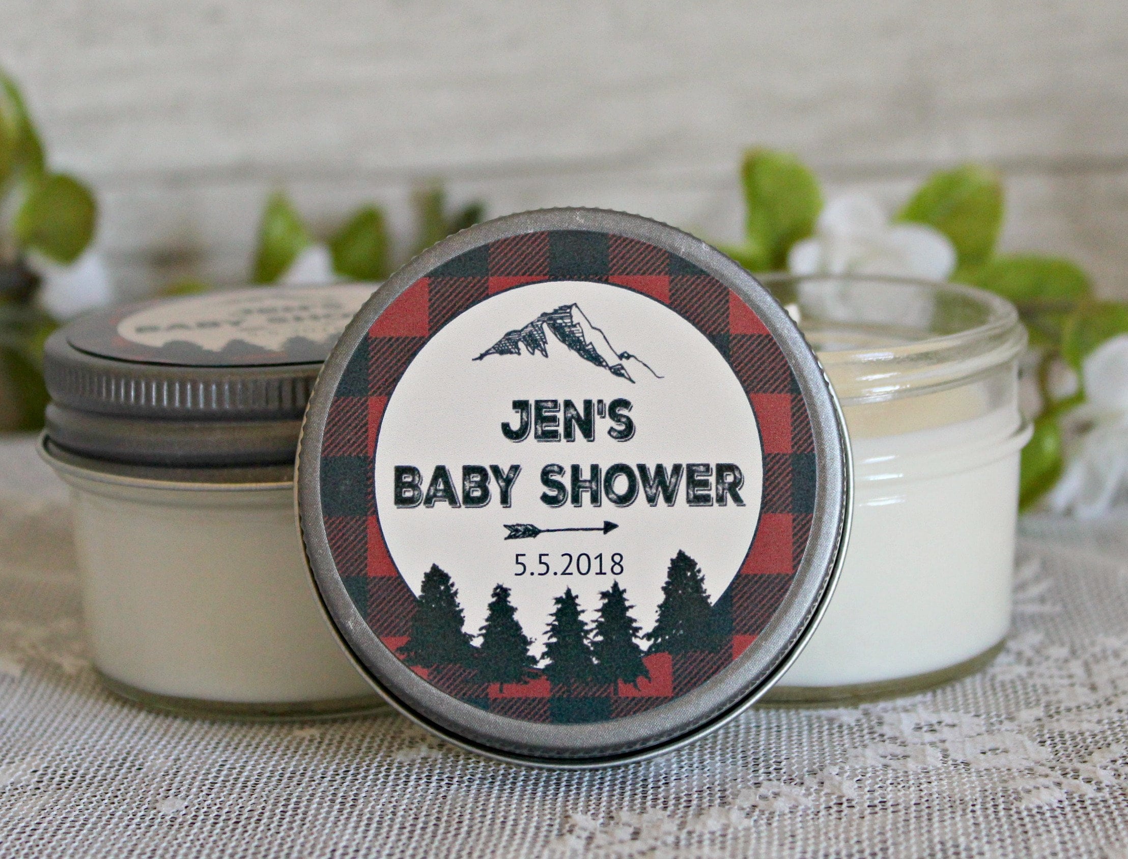 Lumberjack Baby Shower Favor