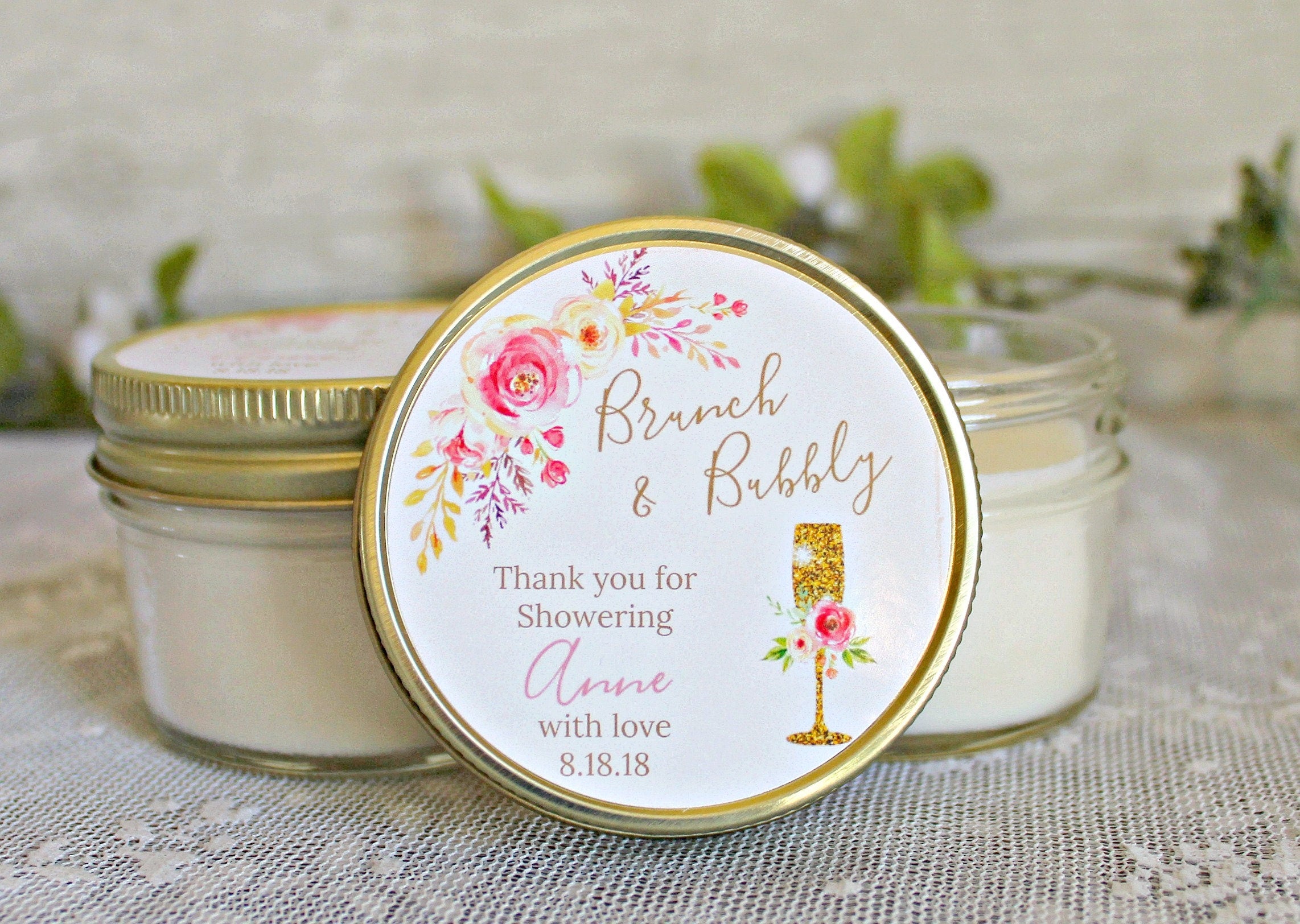 Brunch & Bubbly Bridal Shower Favors