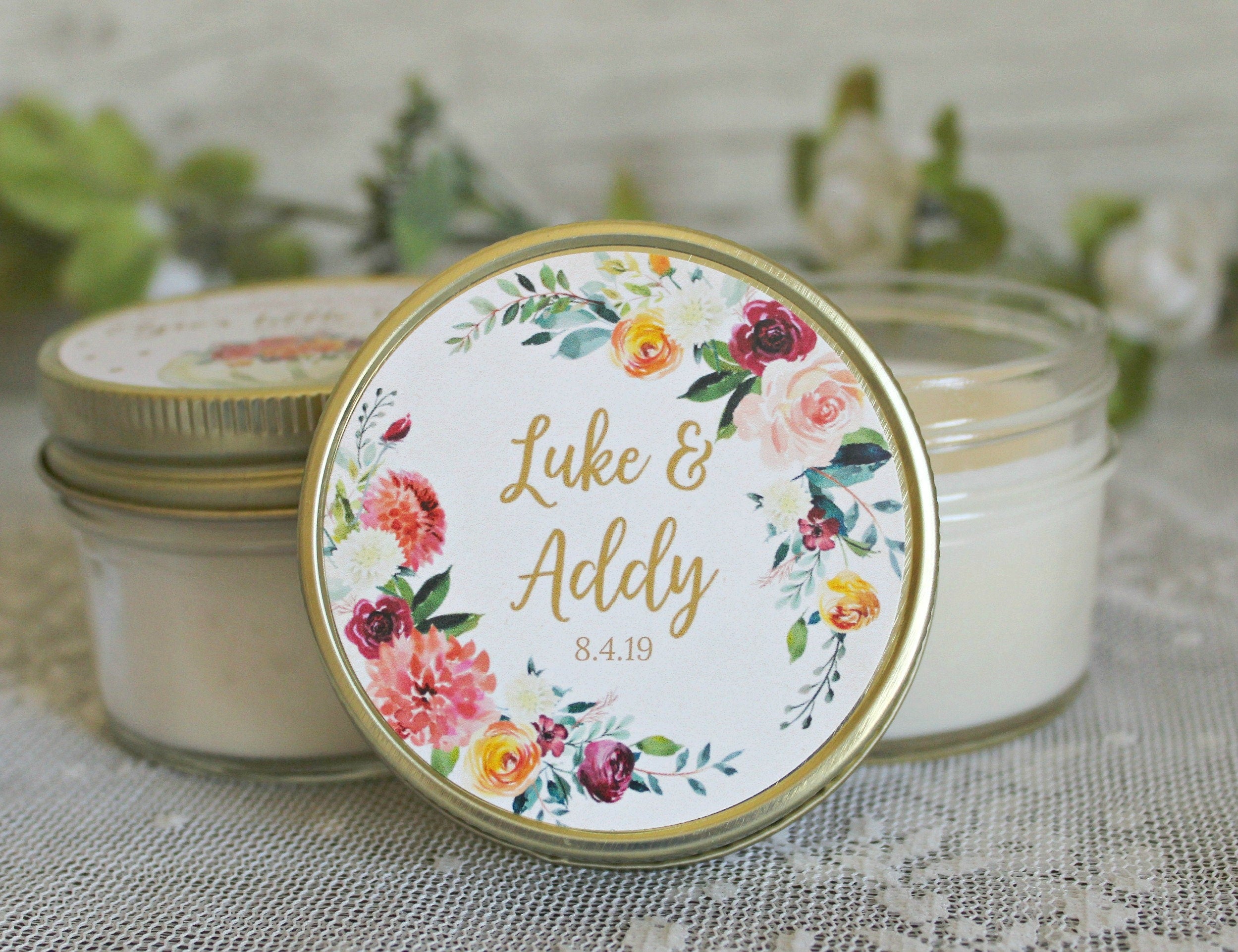 The Blush and Gold Bridal Shower Favors