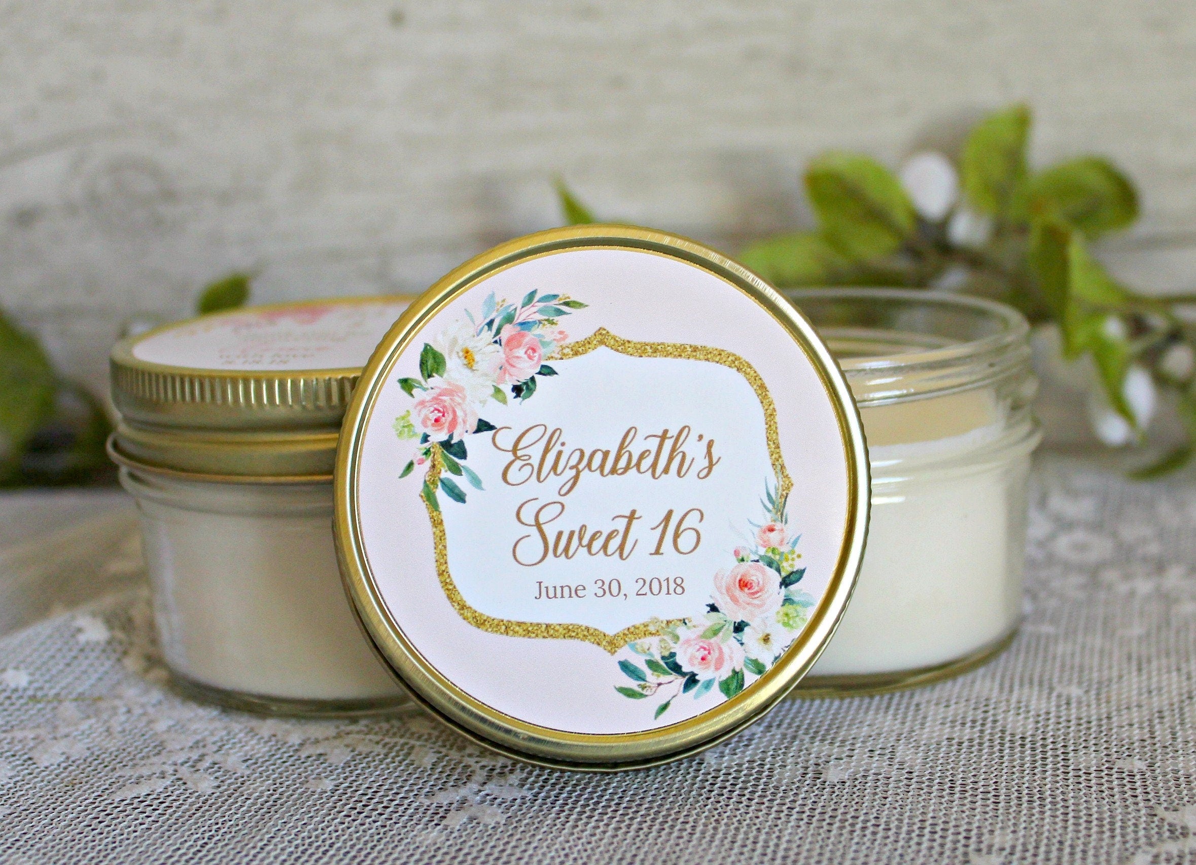 Sweet 16 Birthday Party Favor