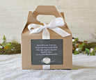 Fall White Pumpkin Gift Box