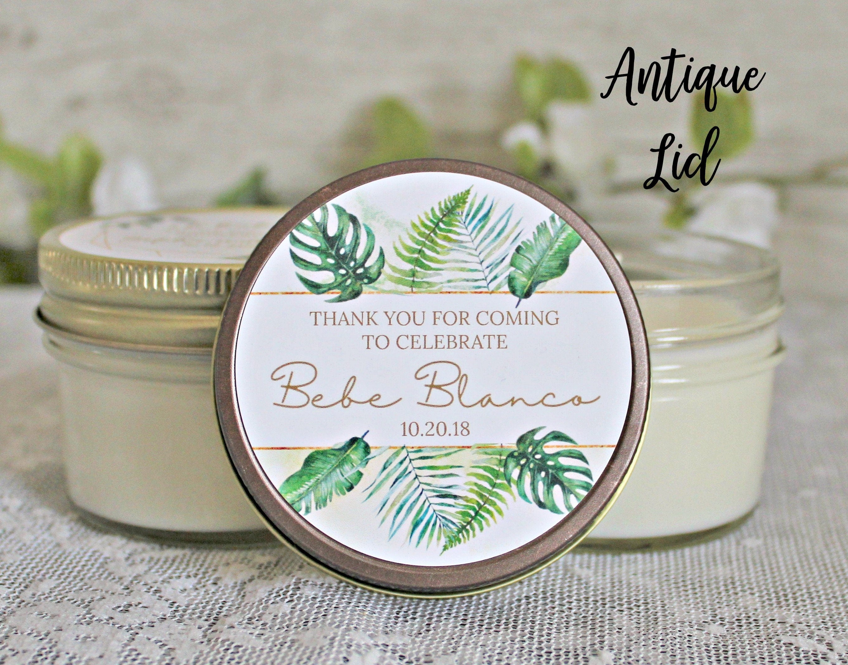 Tropical Baby Shower Favor