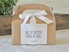Dog Lover Gift Candle / Humorous Dog Gift / Home is where your Dog Is / Light this when the dog farts / Gift for Dog Lover / Pet Lover Gift