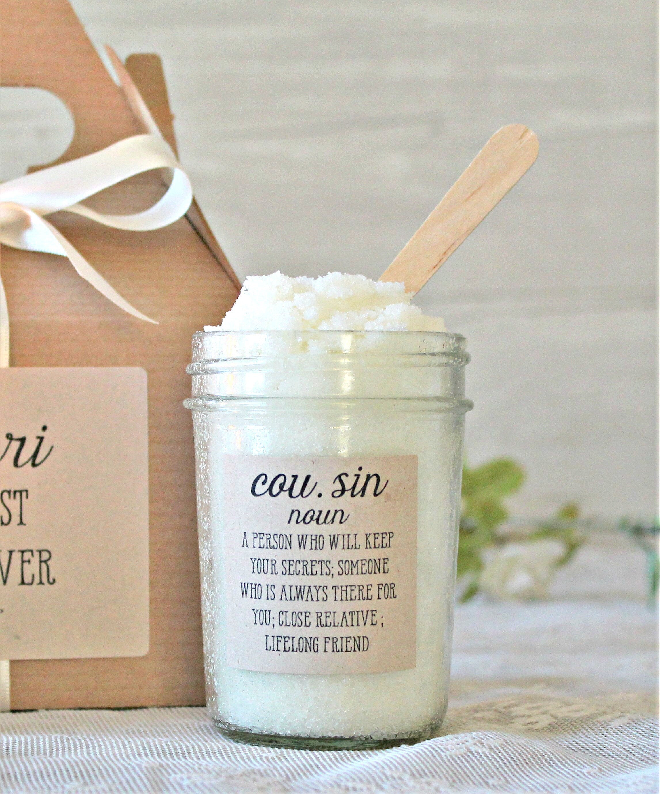 Gift for Cousin / Personalized Cousin Gift Box / Best Cousin Ever Gift / Cousin Birthday Gift / Cousin noun / Gift for Her / Spa Gift Set