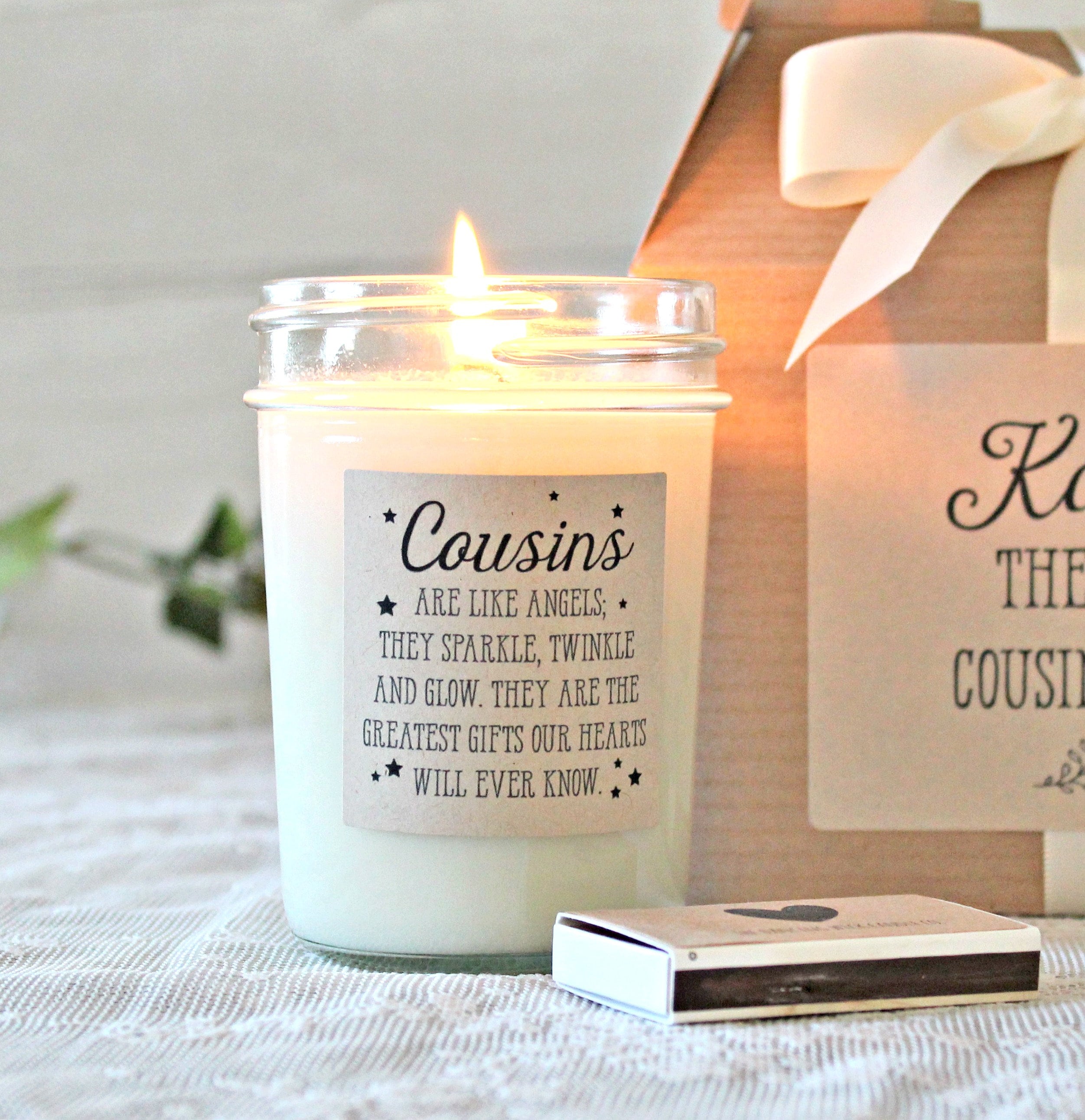 Gift for Cousin / Personalized Cousin Gift Box / Best Cousin Ever Gift / Cousin Birthday Gift / Cousin noun / Gift for Her / Spa Gift Set
