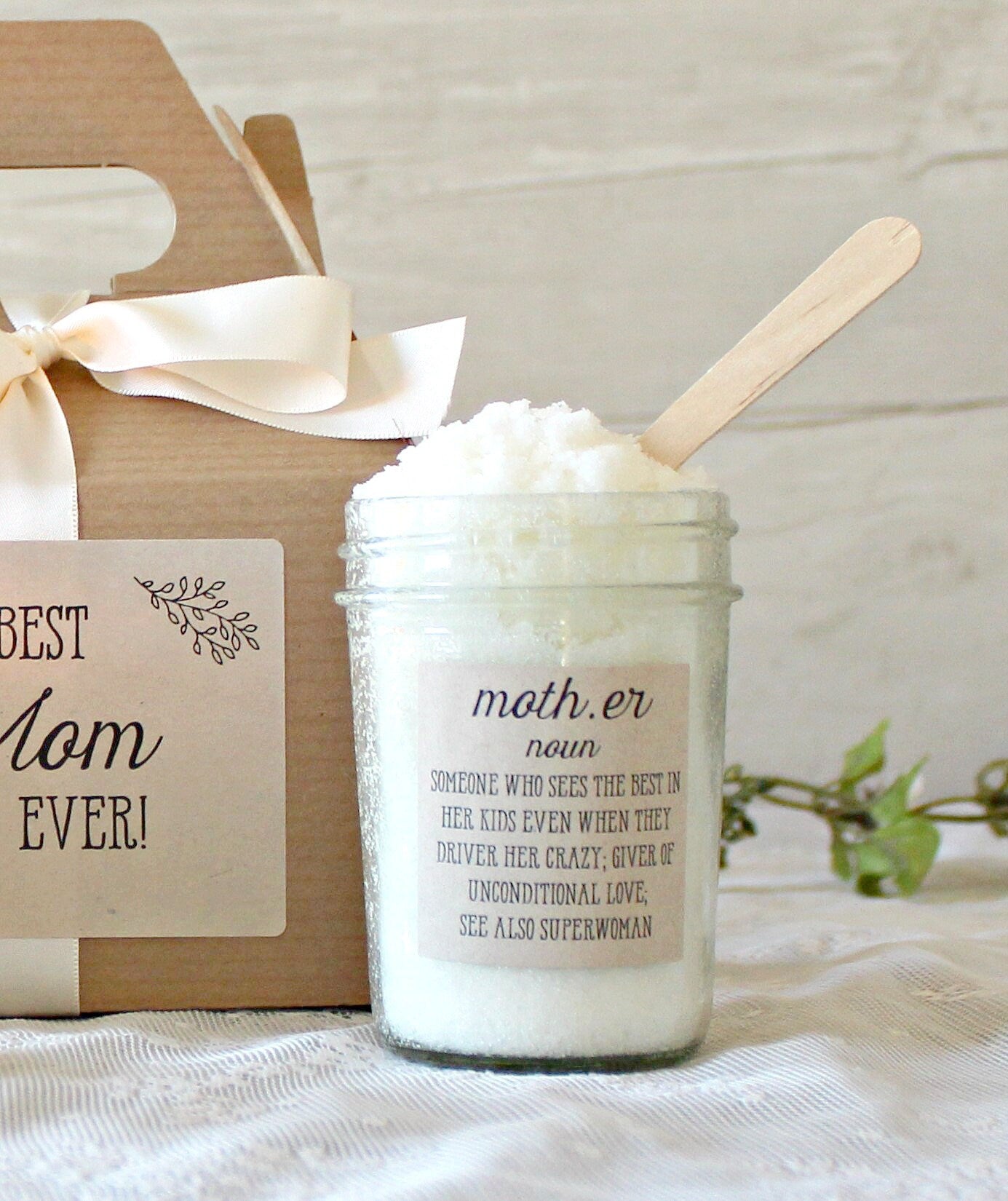 Mom Gift Box / Best Mom Ever / Birthday gift for Mom / Spa Gift Set for Mom / Gift for Mother / Mother's Day Gift / Spa Gift