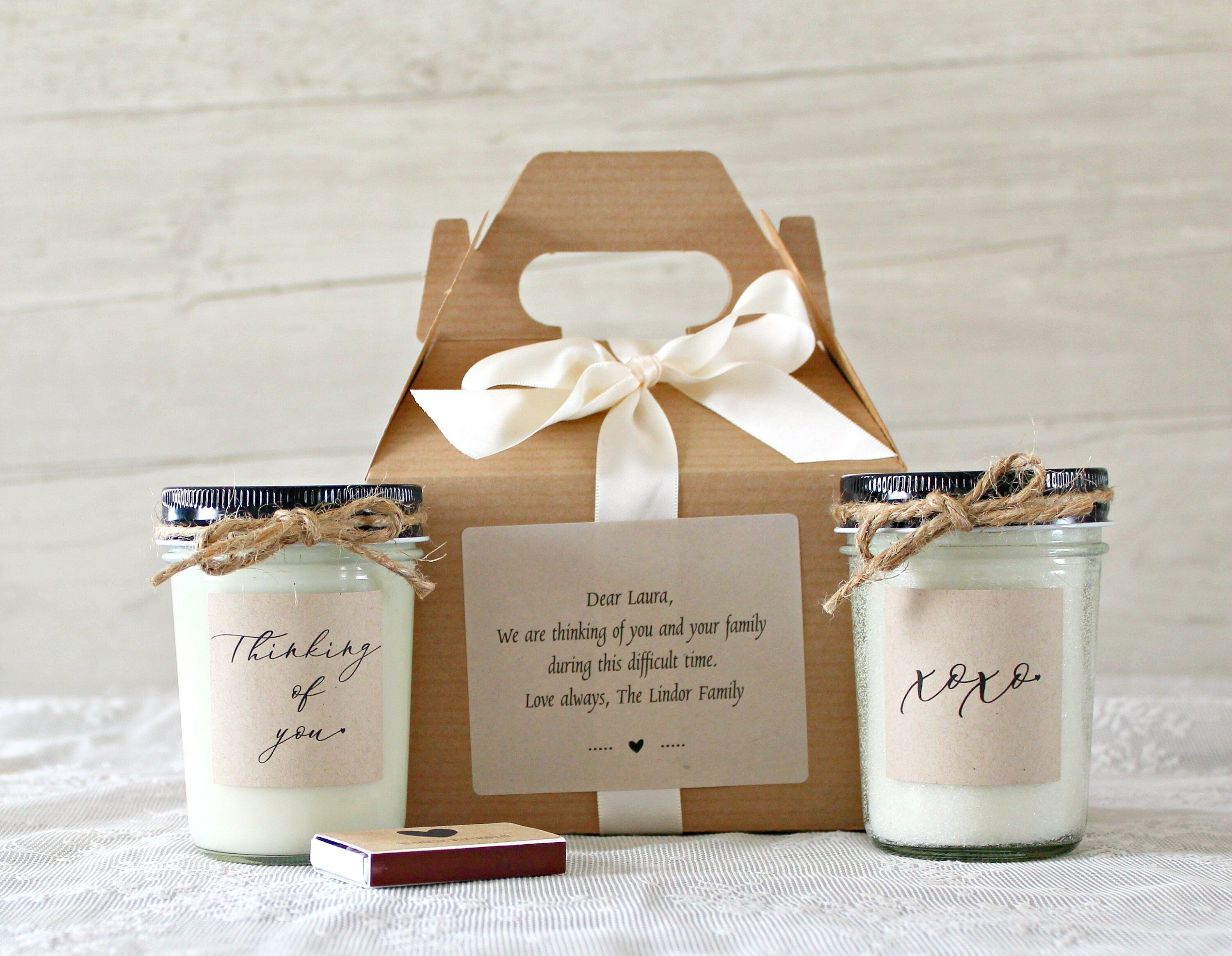 Thinking of you care package / Get Well Gift / Spa Gift Set / Sympathy Gift / I miss you / loss of loved one / miscarriage gift