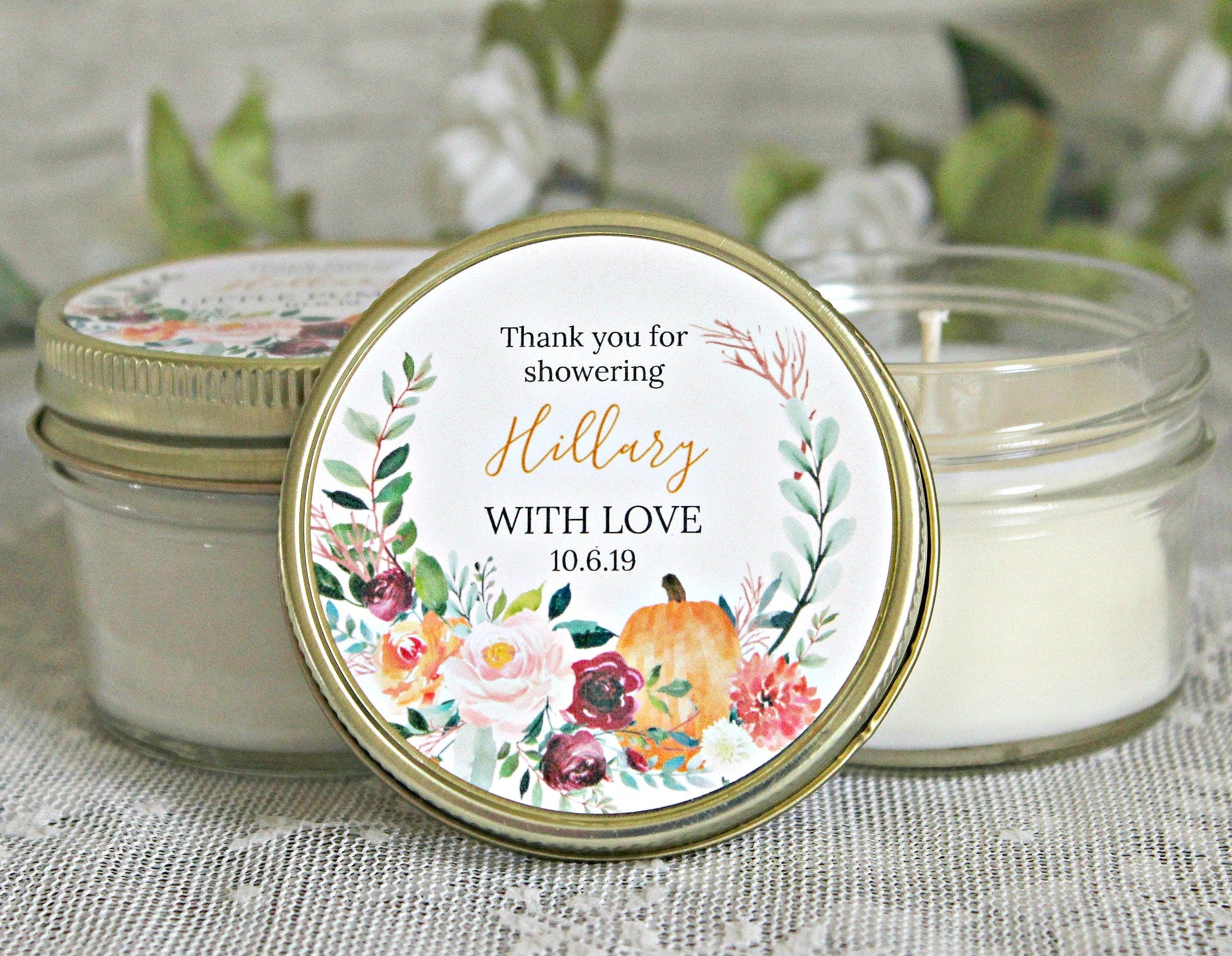 Fall Bridal Shower Favors