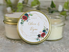 Navy, Burgundy & Gold Wedding Favor