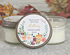 Fall Bridal Shower Favors