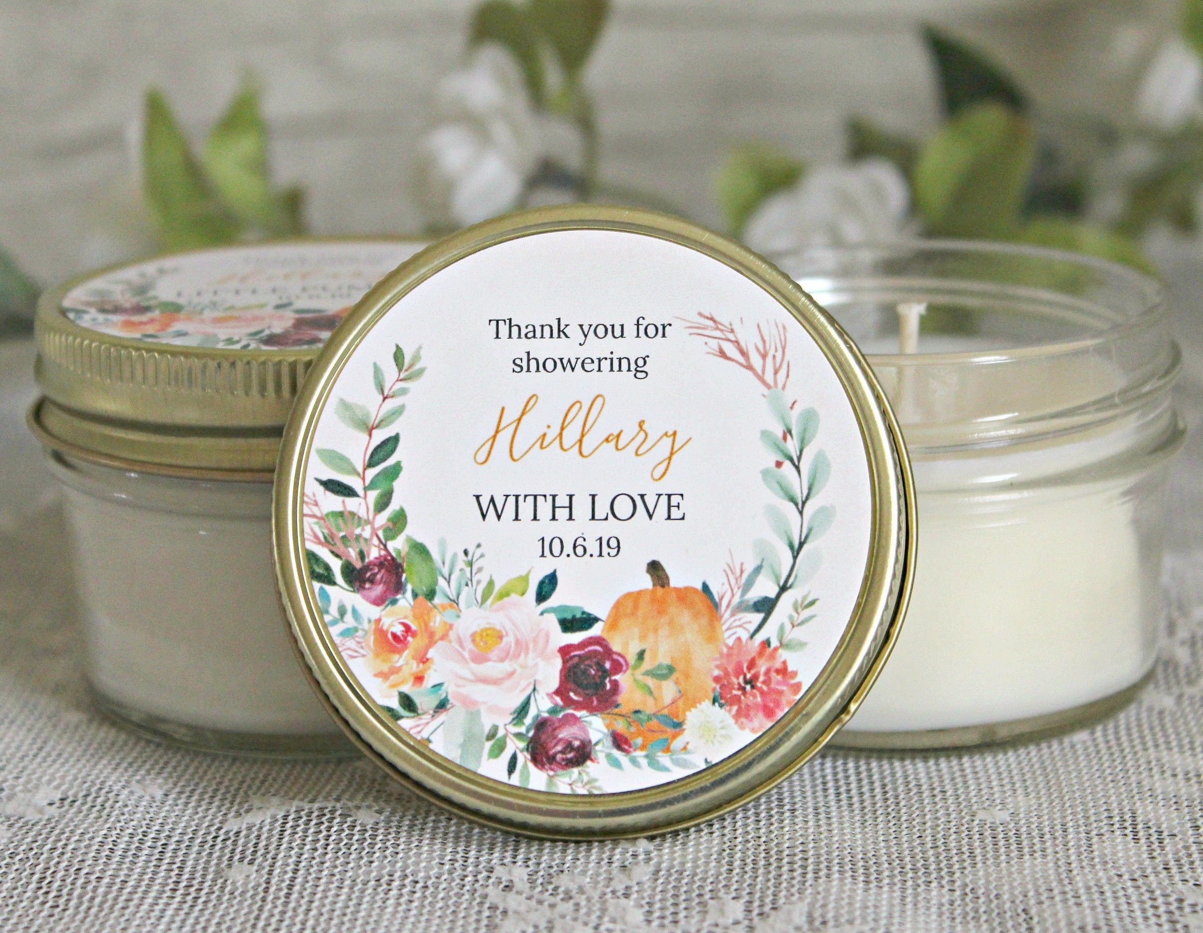 Fall Bridal Shower Favors