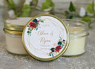 Navy, Burgundy & Gold Wedding Favor