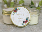 Navy, Burgundy & Gold Wedding Favor