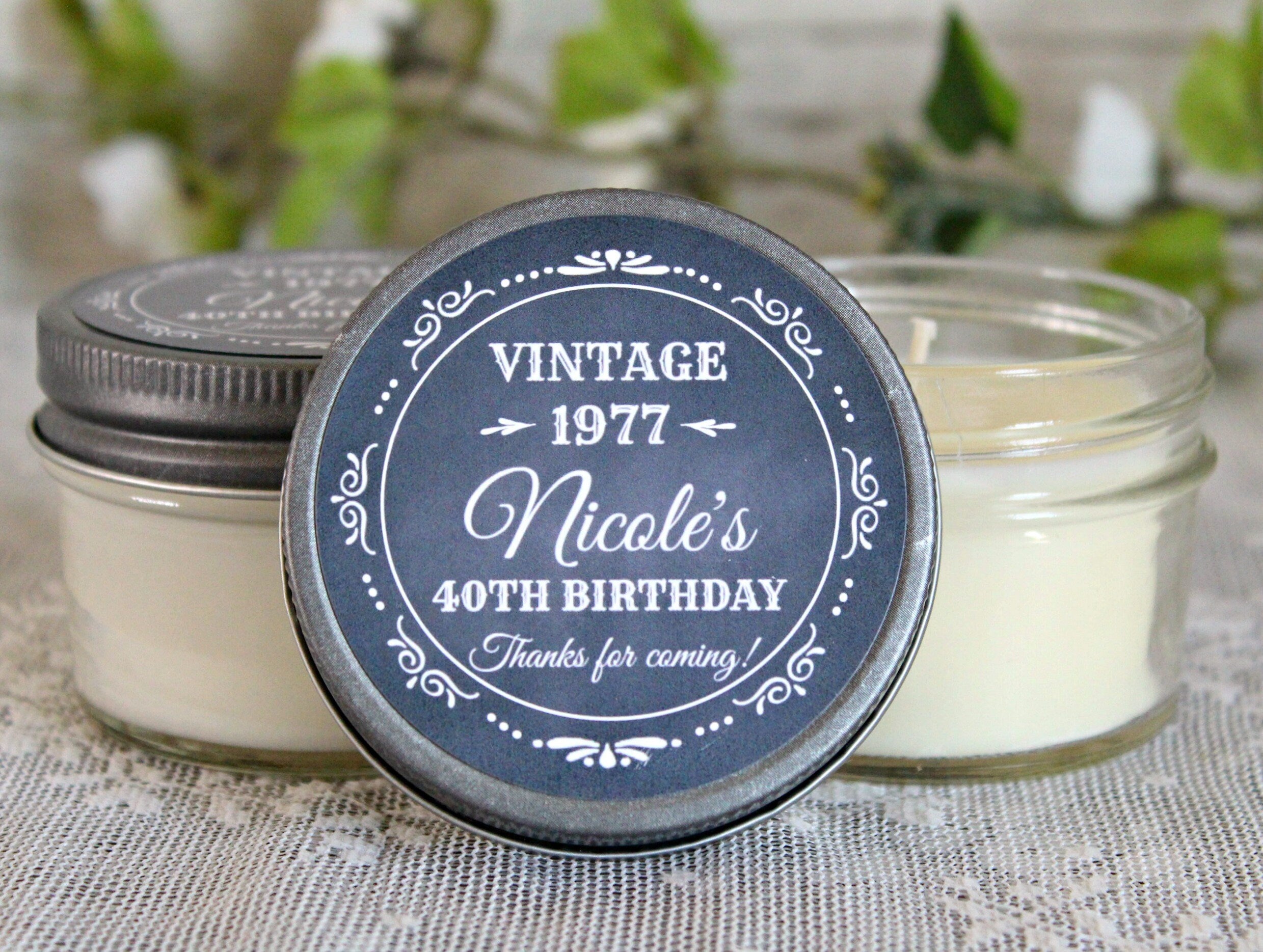 Adult Birthday Party Favor
