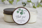Eucalyptus Bridal Shower Favor Candles