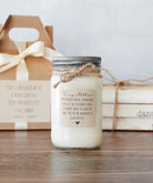 To My Mother Candle