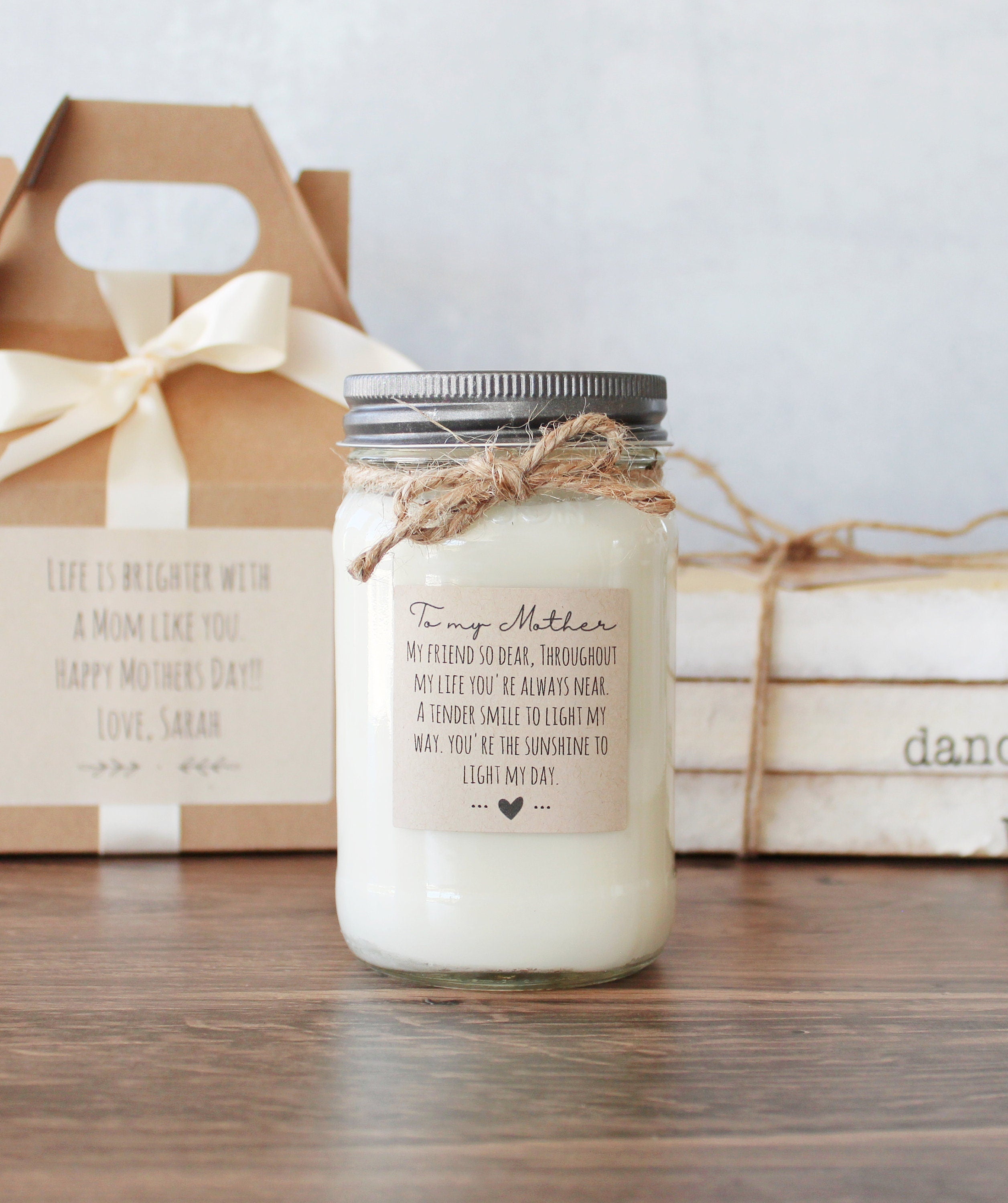 To My Mother Candle