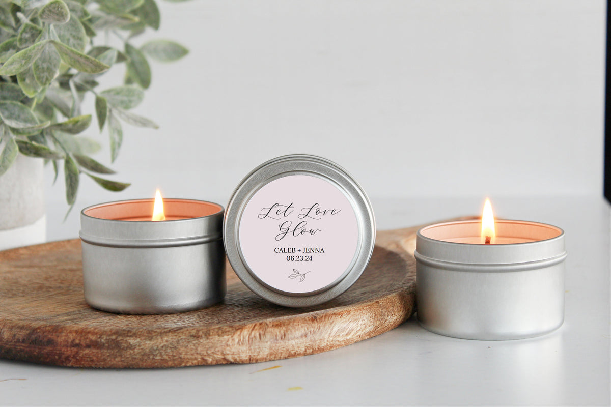 Let Love Glow Tins-Set Of 10