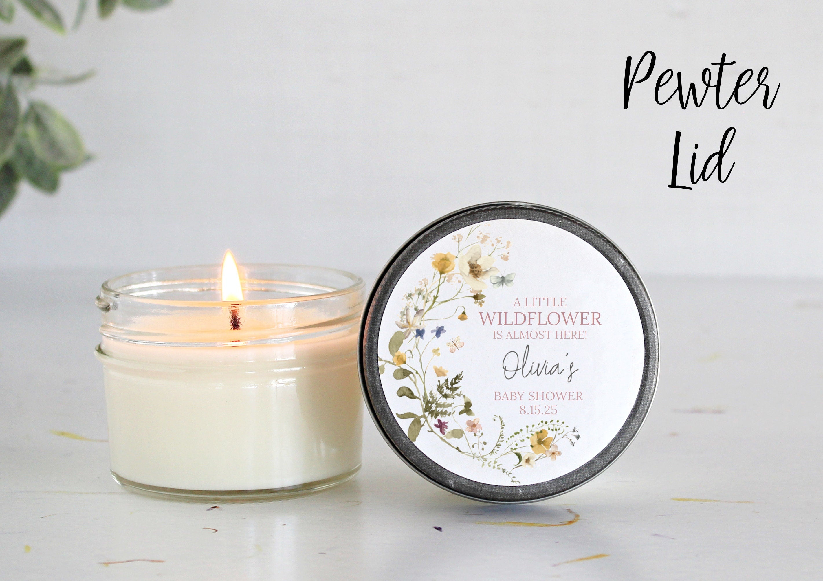 Wildflower Baby Shower Favor