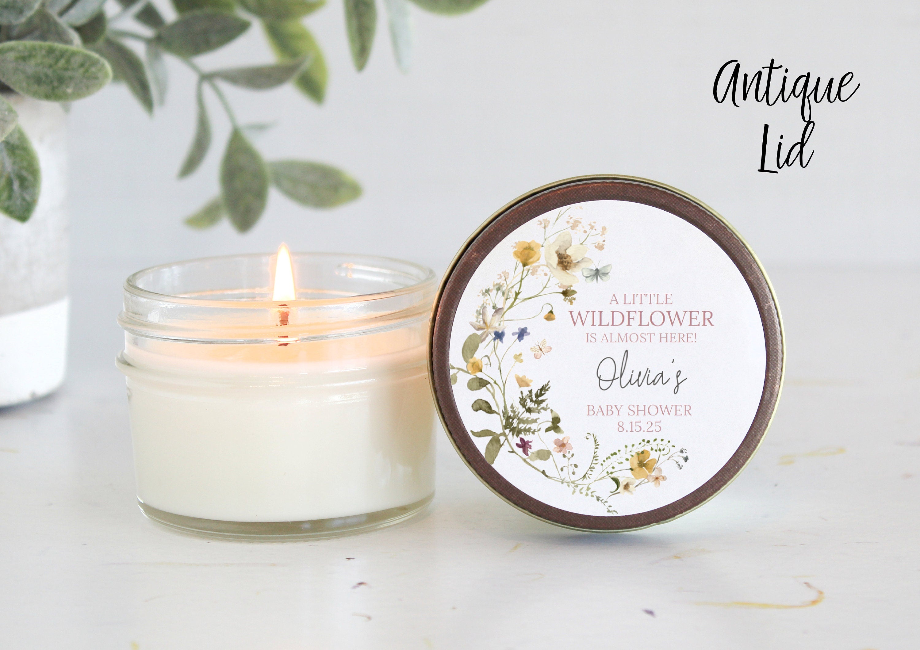 Wildflower Baby Shower Favor