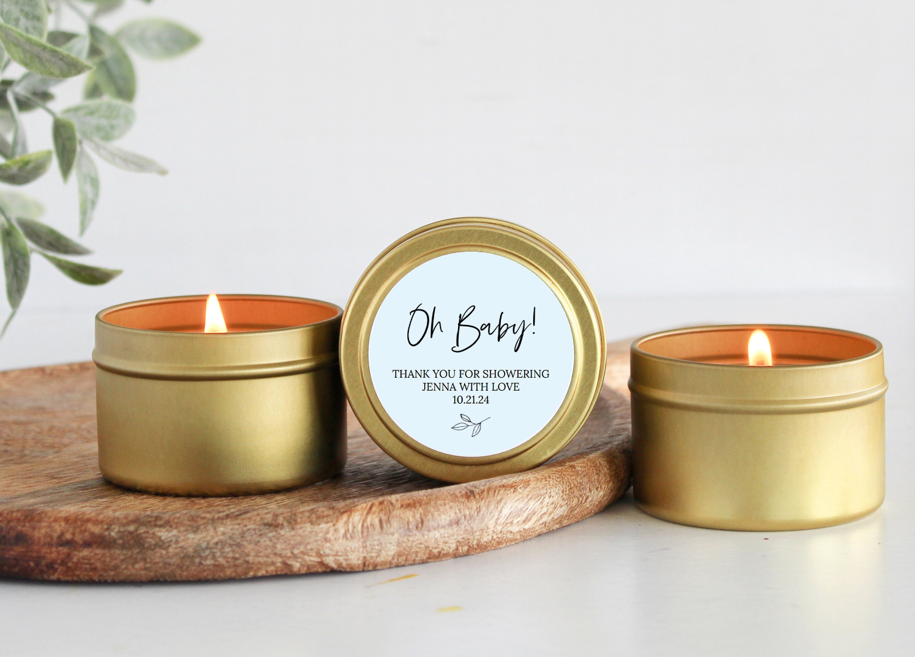 Baby Shower Tins - Set of 10