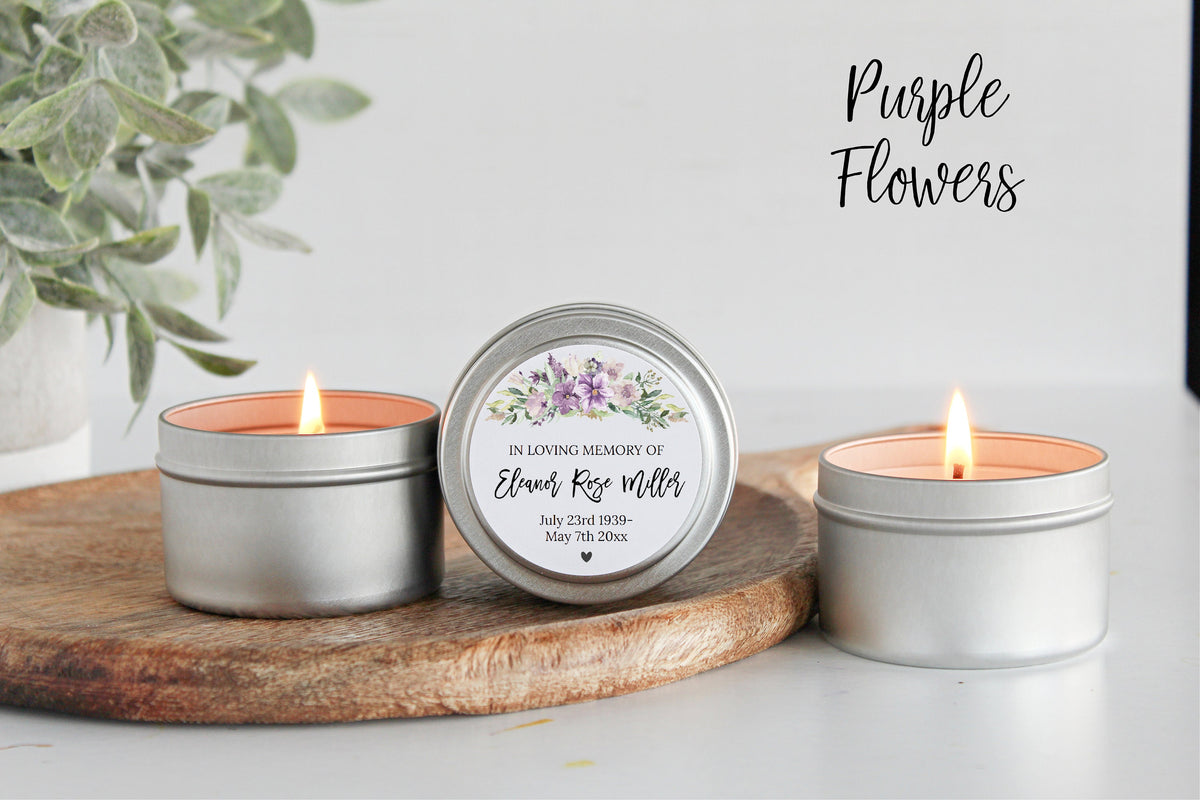 Memorial Service Gift Tins - Set of 10