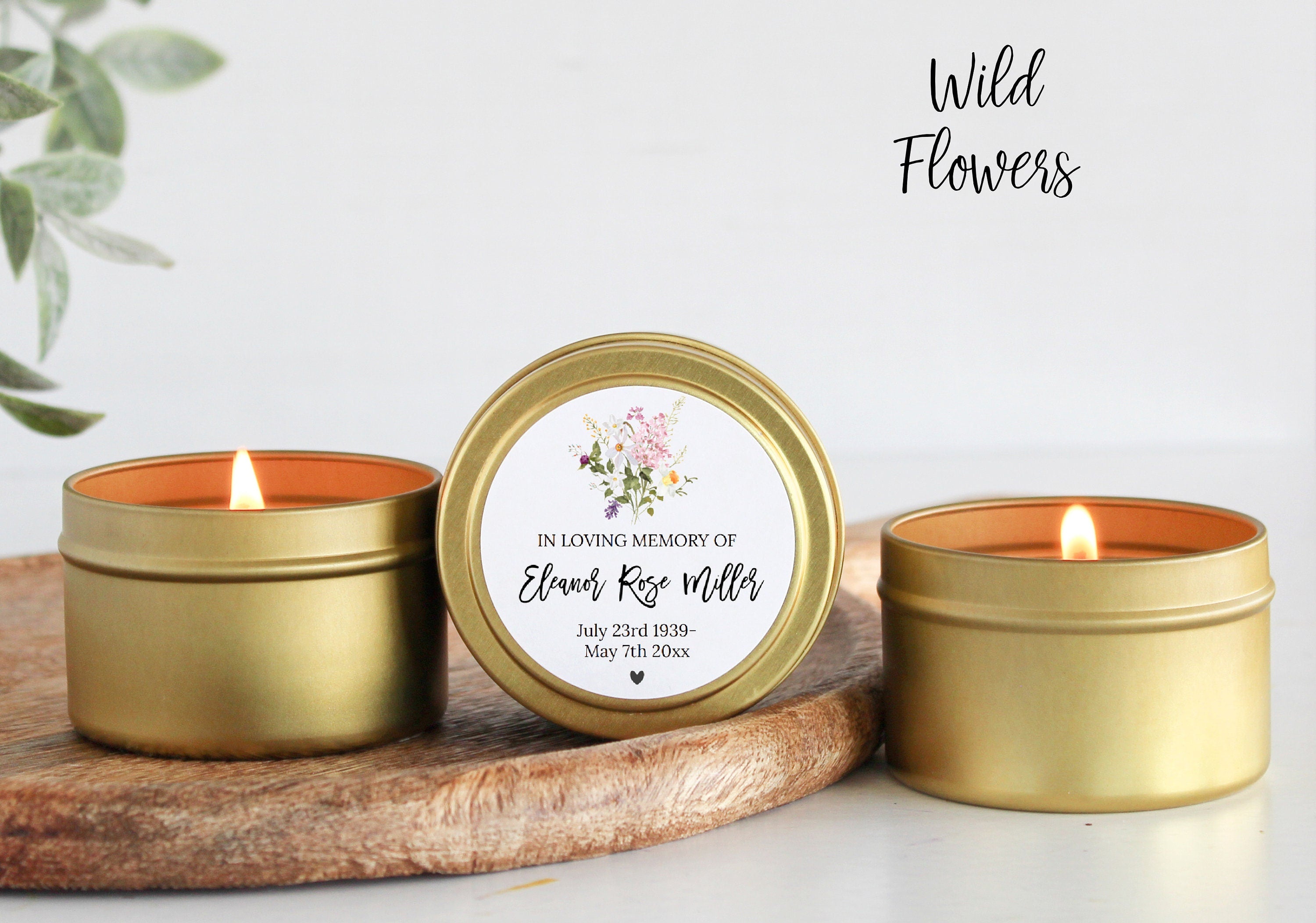 Memorial Service Gift Tins - Set of 10