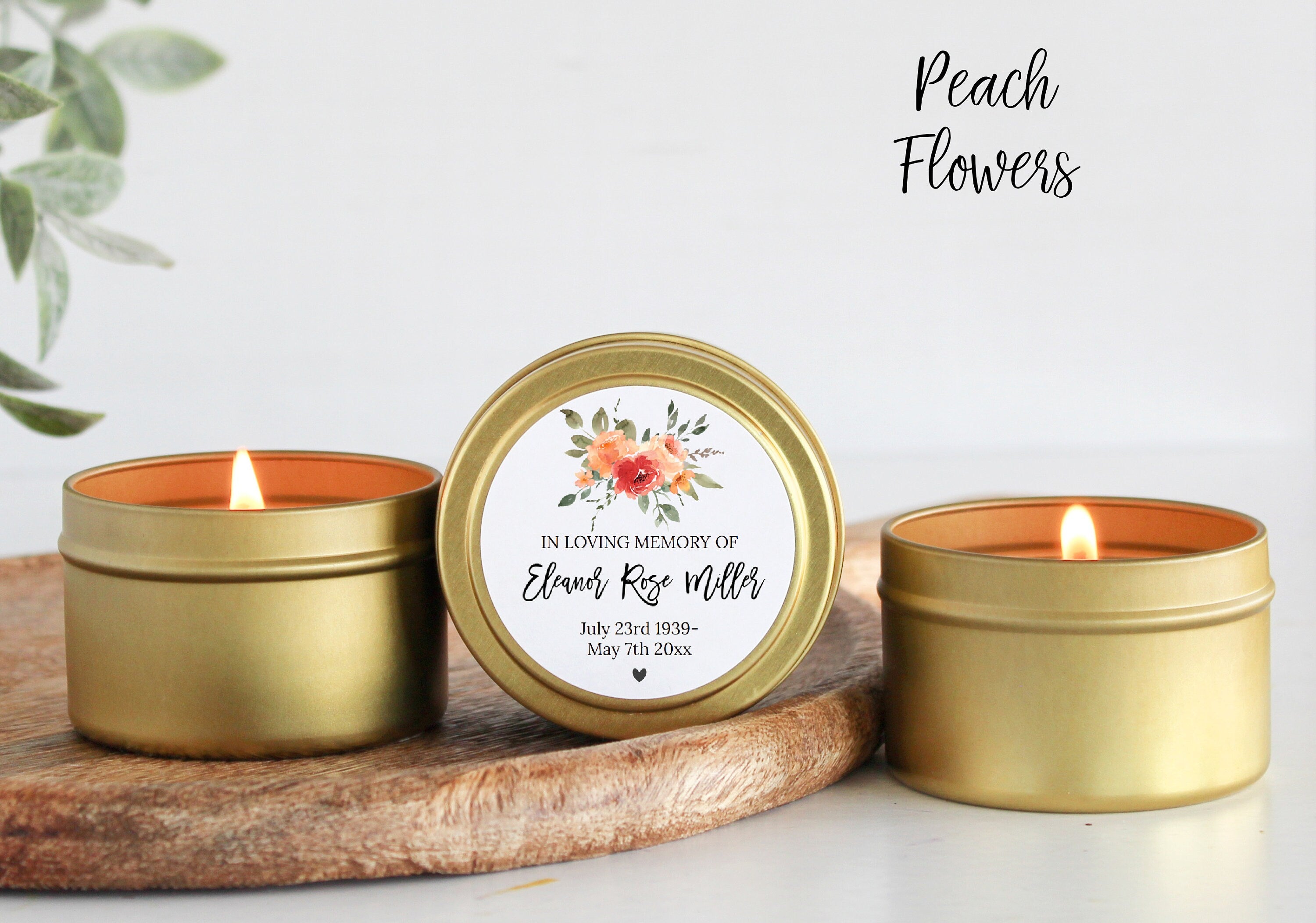 Memorial Service Gift Tins - Set of 10
