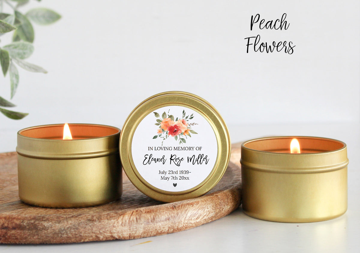 Memorial Service Gift Tins - Set of 10