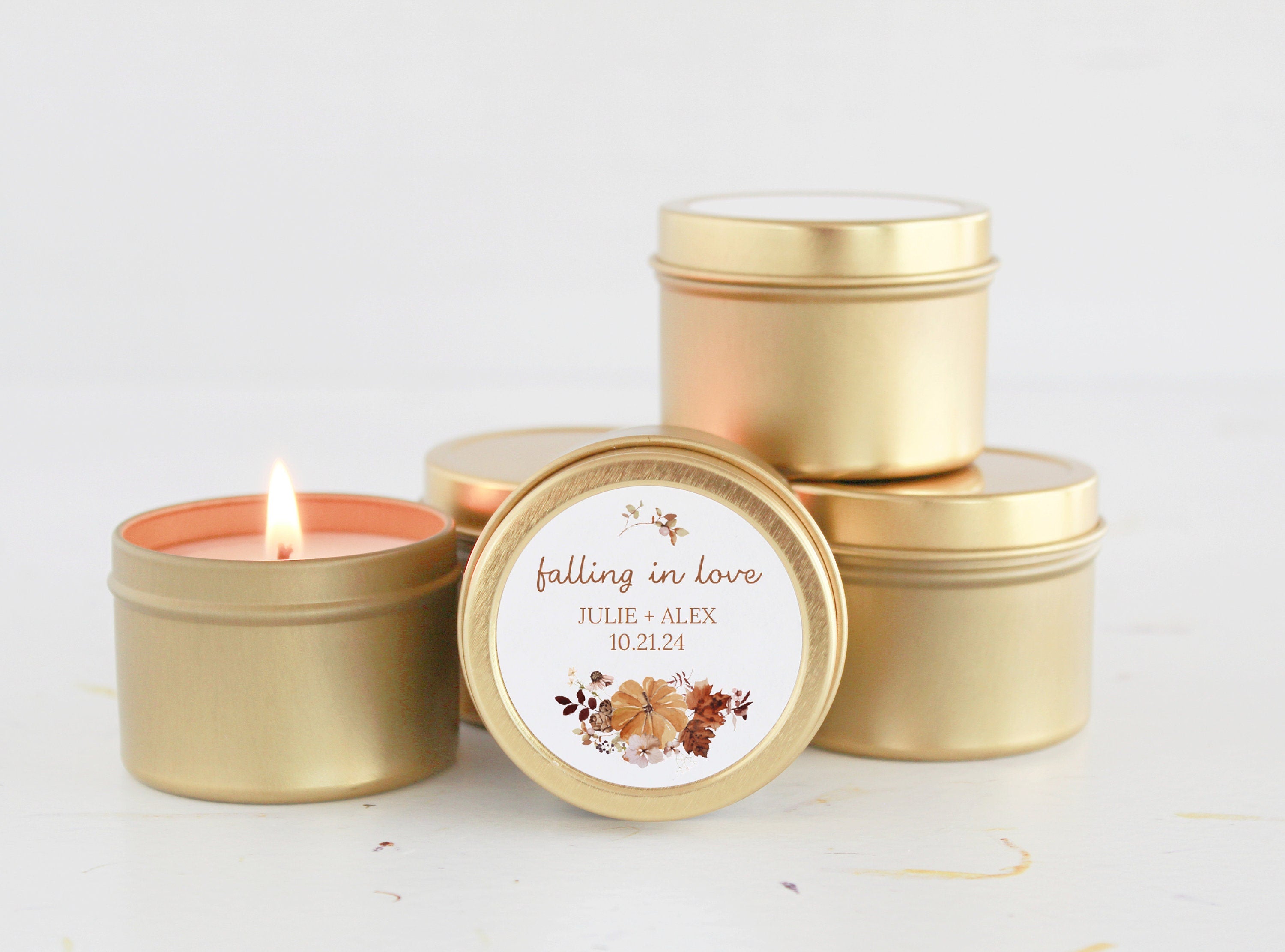 Falling in Love Tins-Set Of 10