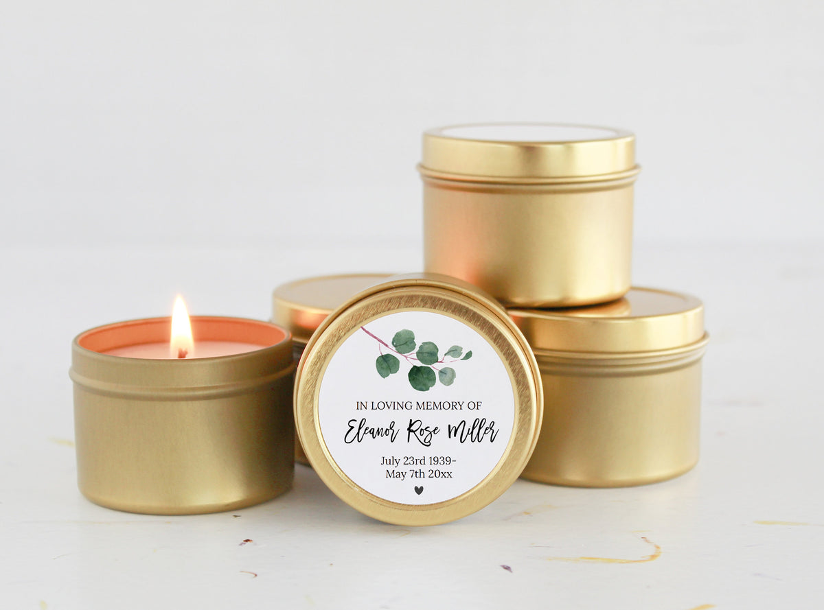 Memorial Service Gift Tins - Set of 10