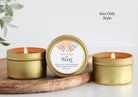 Here Comes the Son Baby Shower Tins - Set of 10