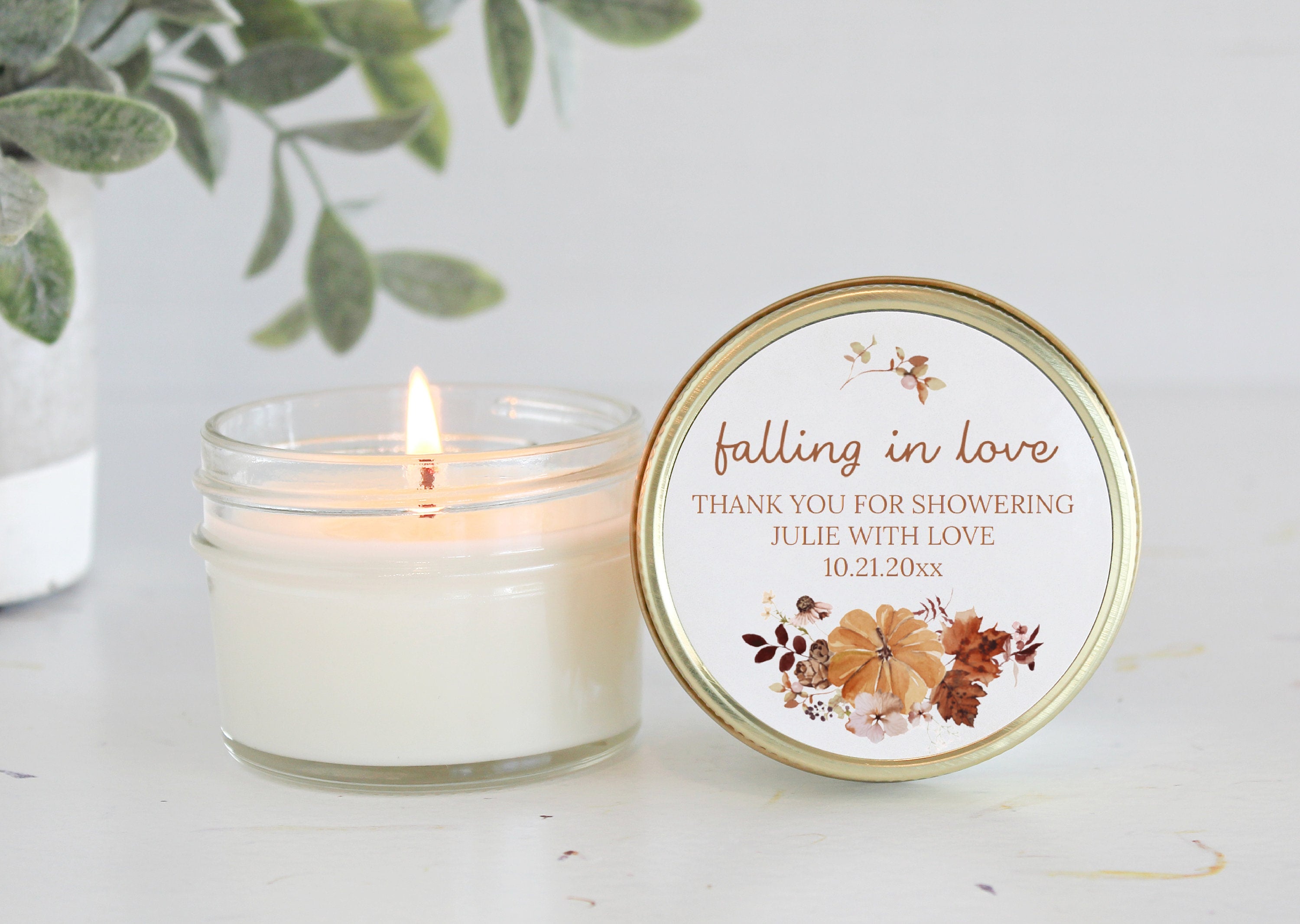 Falling in love Bridal Shower Favors
