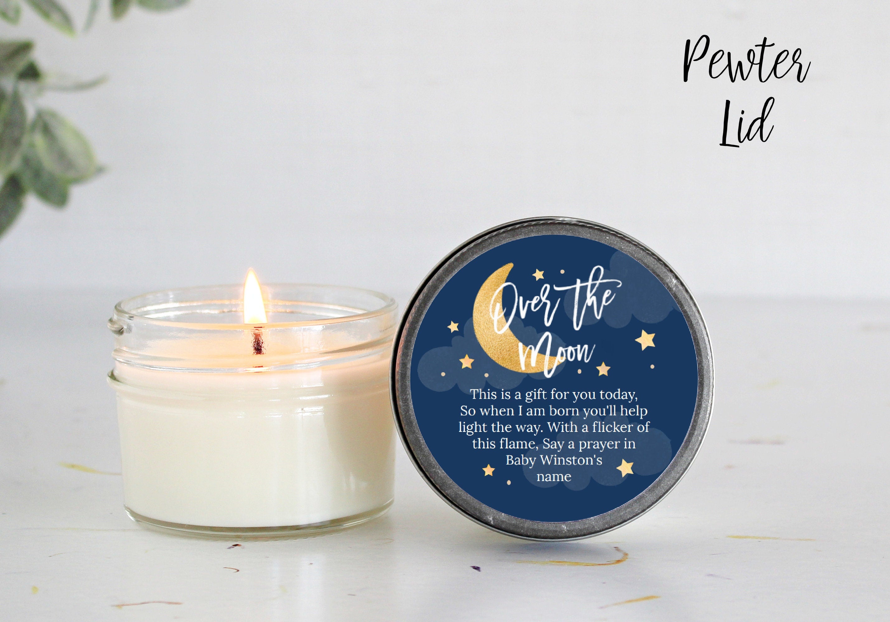 Over the Moon Baby Shower Favors